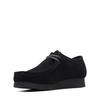 Wallaby Evo Moccasins Black Suede Cm [Clarks] Men's 25.5