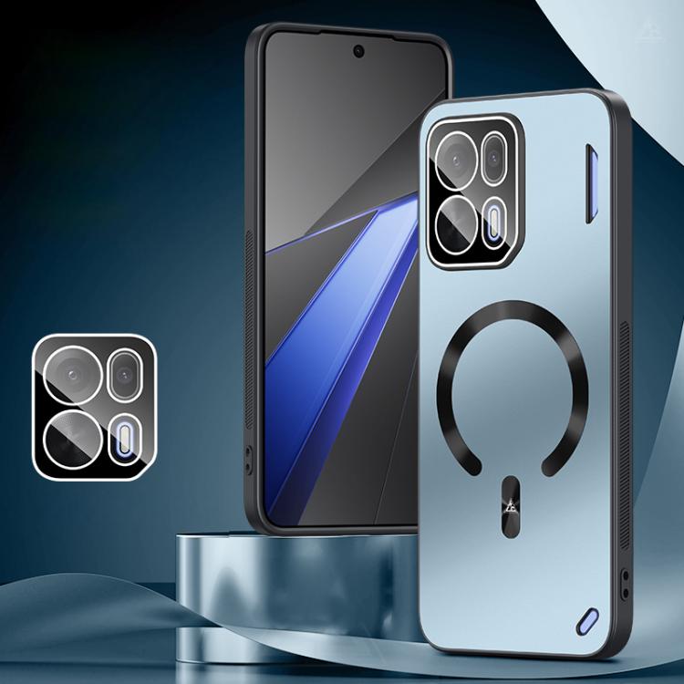 Ice‑Style Magnetic Explosion‑Proof Lens Film Integrated PC Shockproof Phone Case For OPPO Reno16 Pro 5G Global