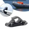 PVC Material Paddle Clips 4PCS Pack Kayak Hooks Durable Oar Stand Holder  For Rubber Dinghy