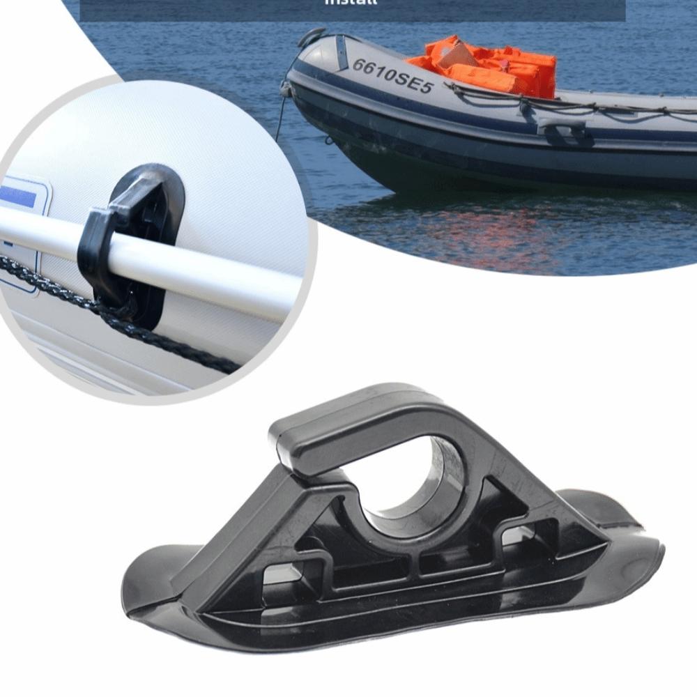 PVC Material Paddle Clips 4PCS Pack Kayak Hooks Durable Oar Stand Holder For Rubber Dinghy