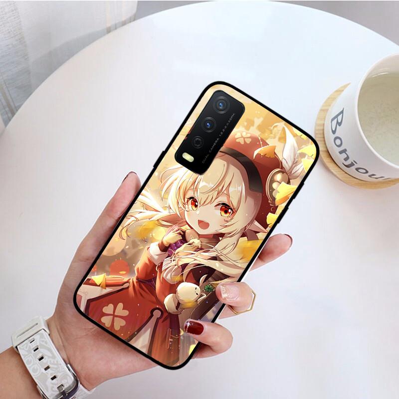 Чехол для телефона Genshin Impact Game Yan Fei для VIVO Y31 Y21 Y70 Y21S Y20 Y72 1907 Y12 Y11S Y53S Y33S Y55 Y76 Y51 Y15S Y01 Funda