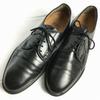 70s-80s Vintage Heinrich Dinkelacker Apollo Plain Toe Size 8F 26.5 Black(USED)