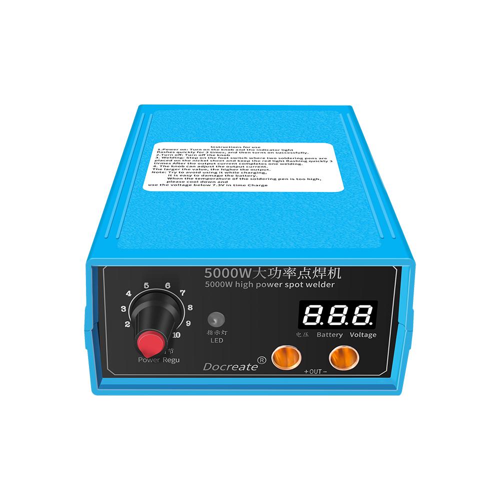 5000W Handheld Portable Home Welding Machine Battery Nickel Sheet Spots Welding Tool Digital Tube