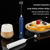1 шт. Электрический вспениватель молока Венчик Вспениватель молока кухня Дом Выпечка Вспенивание кофе Двойная головка Автоматический Беспроводной Миксер