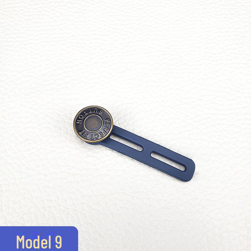 Регулируемая пуговица для расширения талии без гвоздя для мужских и женских джинсов