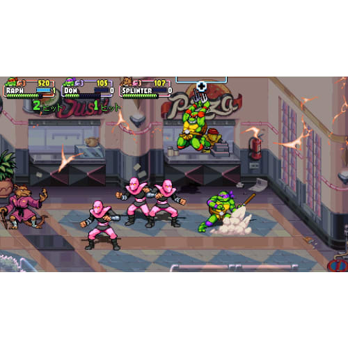 mutant turtles: shredders revenge special edition -switch [permanent bonus] original soundtrack cd, "t.m.n.t" acrylic diorama stand included