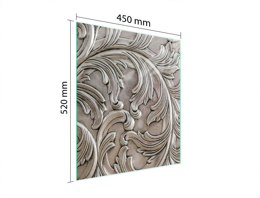 GLASS CUTTING BOARD 45x52 Vintage