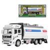 1/48 Scale Water Tanker Truck Vehicle Toy Model, Model Car, High Simulation Pull Back Function for Kids Gift Boys Girls Children