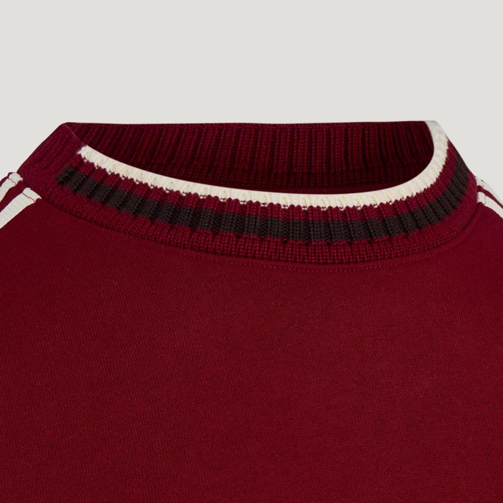 adidas Свитшот с круглым вырезом Originals Crafted 'Collegiate Burgundy' KU1423