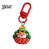 Christmas Tree Ornament Theme Keychain, Cartoon Santa Claus Elk Bear Decoration Decorative Key Accessories Pendant, Festive Charm for Bags and