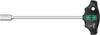 Рукоятка торцевого ключа WERA, размер шестигранника 12 мм, длина вала 230 мм 023391, Т-образный тип