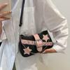 Star Pattern Y2k Underarm Bag Handbag Denim Tote Bag Temperament Korean Style Shoulder Bag Girls