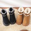 Women's Snow Boots 2024 New Winter Thick Soled Short Simple and Thick Warm Cotton Shoes Platform Shoes Botas Mujer Algodón