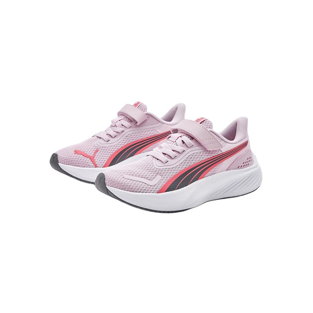 Puma Pounce Lite Ac+ Jr Универсальные Удобные Низкие Детские Кроссовки Детские кроссовки Розовый 404319-02