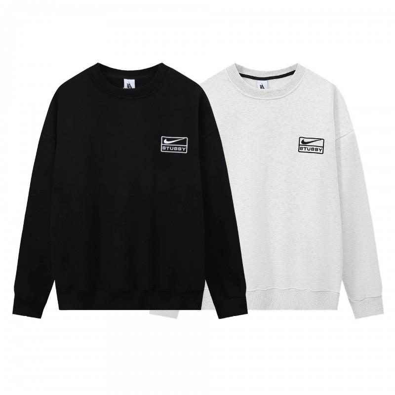 Unisex Hooded Fleece Sweatshirt With Back Letter Print Long Sleeve Zip-Up Casual Top Teens Adults