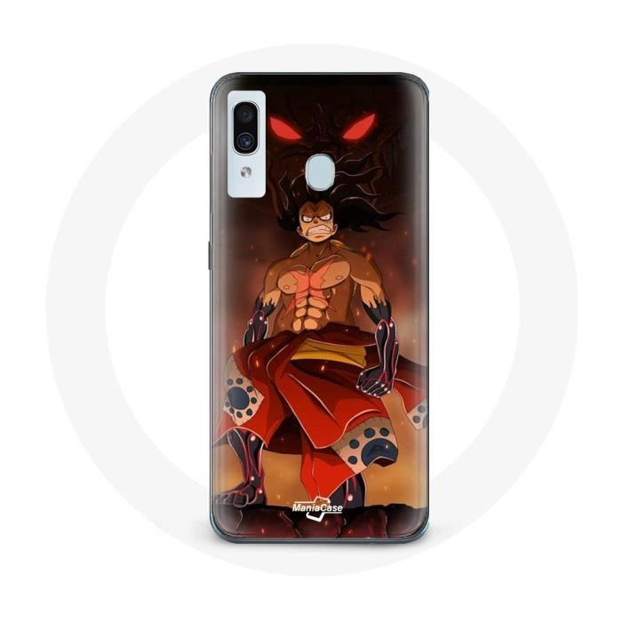 Coque pour Samsung Galaxy A20e Luffy Gear 5 One Piece Manga