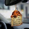 Puppy Pendant Car Backpack Ornaments Cute Car Hanging Ornament Keychain Interior Home Room Decor Accessories