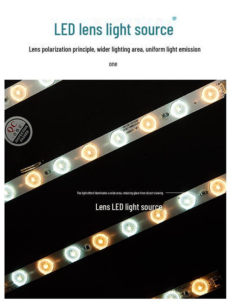 High-End Round Ceiling Lamp for Eye Protection: Ideal for Bedroom, Living Room, Corridor, Aisle, or Balcony.