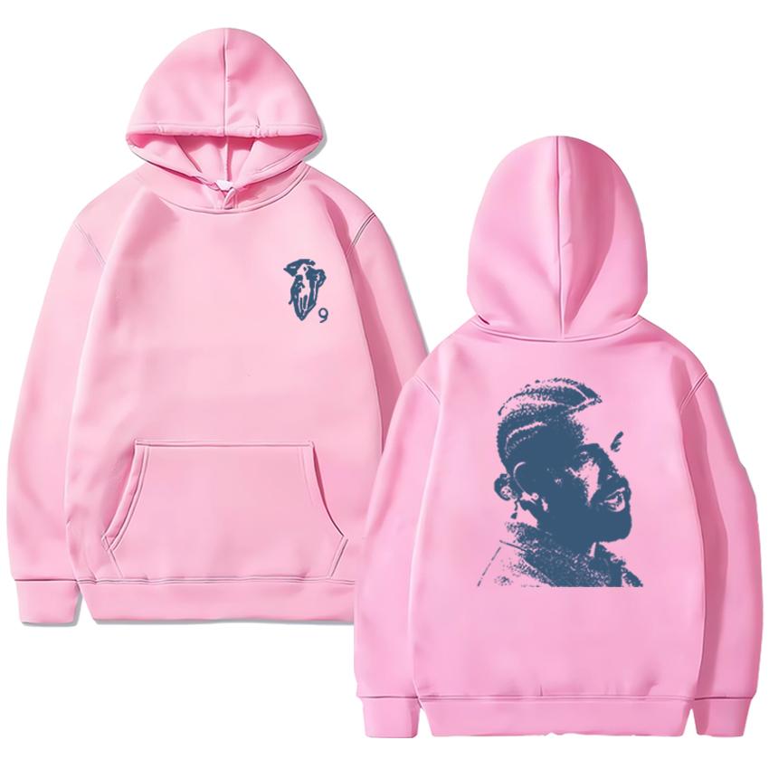 Hot Rapper Drake Double Sided Graphic hip hop Sweatshirt Unisex Fleece Casual Hoodies Men women Autumn Winter vintage streetwear