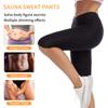 Sauna Sweat Pants for Women High Waist Slimming Shorts Compression Capris Thermo Workout Leggings Fitness Thighs Body Shaper