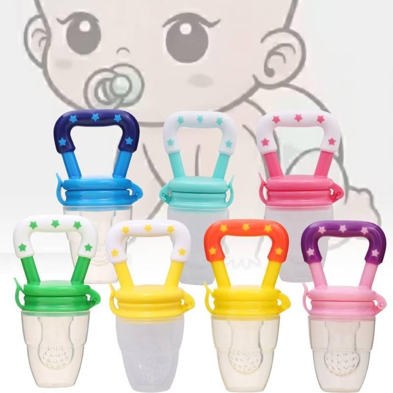 Premium Baby Fruit Vegetable Feeder Pacifier Silicone Teething Toy For Infants