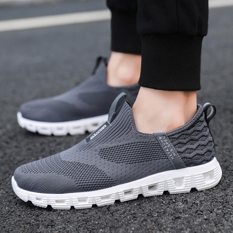 Спортивная обувь Свободные ноги Беговые туфли Lefu большого размера Дышащая сетка Весенне-осенний стиль Модная повседневная обувь