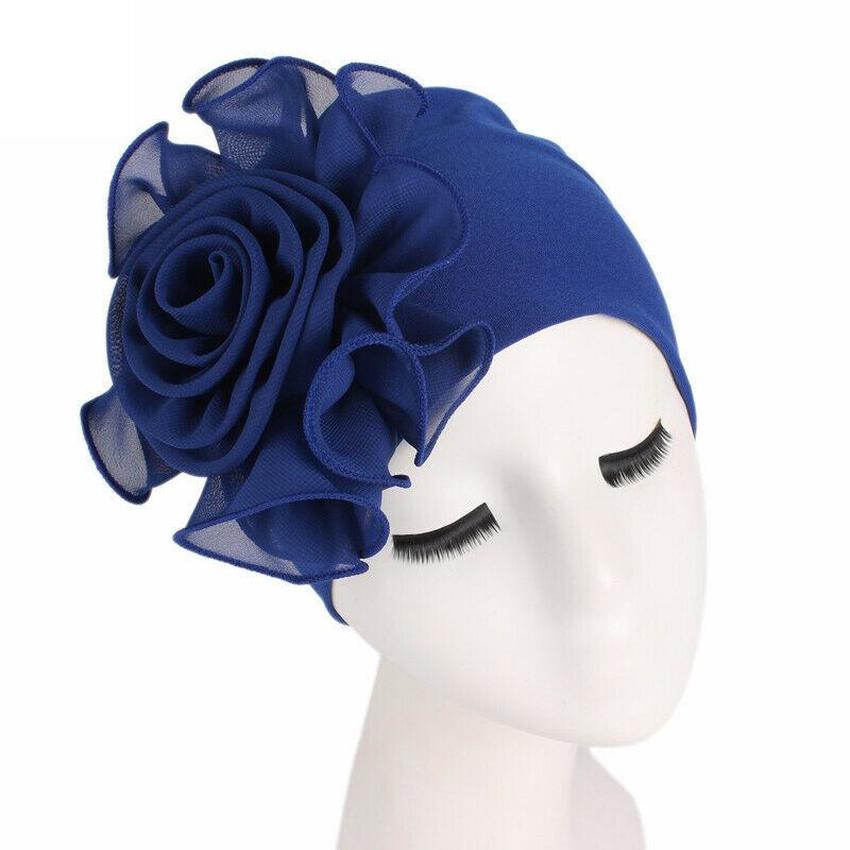 Womens Hair Loss Head Scarf Turban Cap Wrap Band Muslim Cancer Chemo Beanie Hats