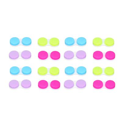 16 шт. цветной контейнер для хранения контактных линз для замачивания контактных линз для активного отдыха на природе