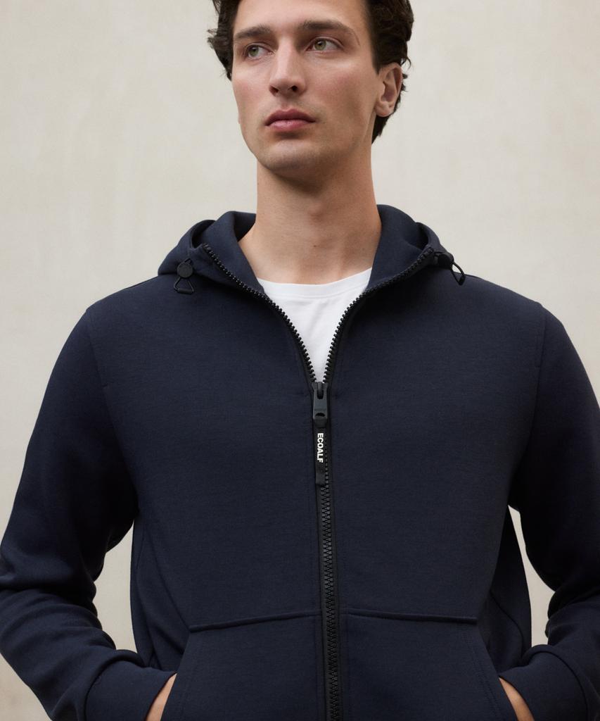 Ecoalf Men'S Navy Blue Agadir Hoodie