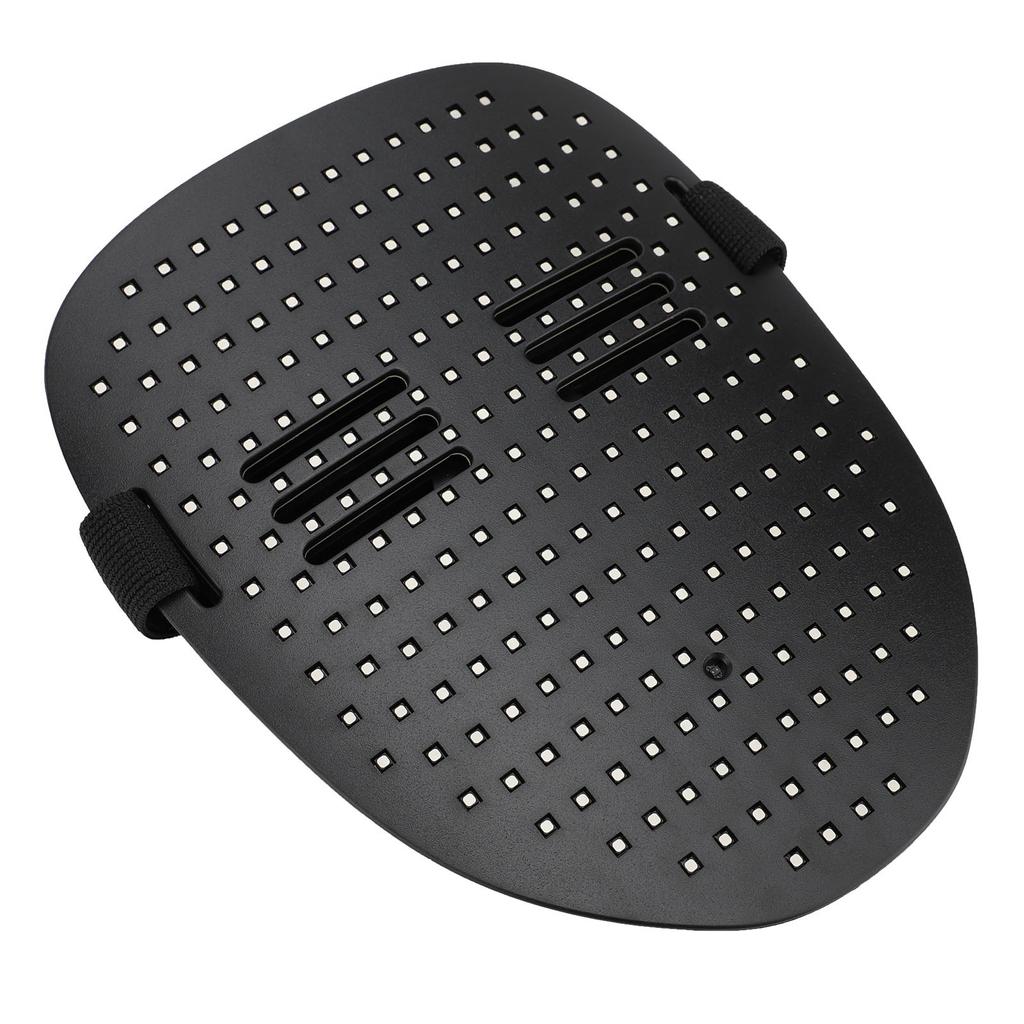 LED Party Face Cover 50 Modes Rechargeable Light Up Transforming Face Cover with Gesture Sensing 5V