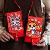 Chinese New Year Fabric Red Envelop Spring Festival Change Gifts Shoulder Bag New Year