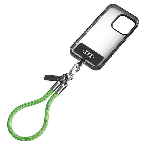 Audi Uniwersalna Smycz Do Telefonu 28Cm 8Mm Zielony/Green Au-Hsl8-R8/D1-Gn