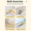 Detachable Crevice Brush 2in1 Toilet Brush New Gap Cleaning Brush  Bathroom