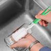 1pcs Long Handle Sponge Bottle Cleaning Brush, Ergonomic Nipple & Small Bottle Scrubber, Multi-Purpose Pump Parts Cleaning Tool
