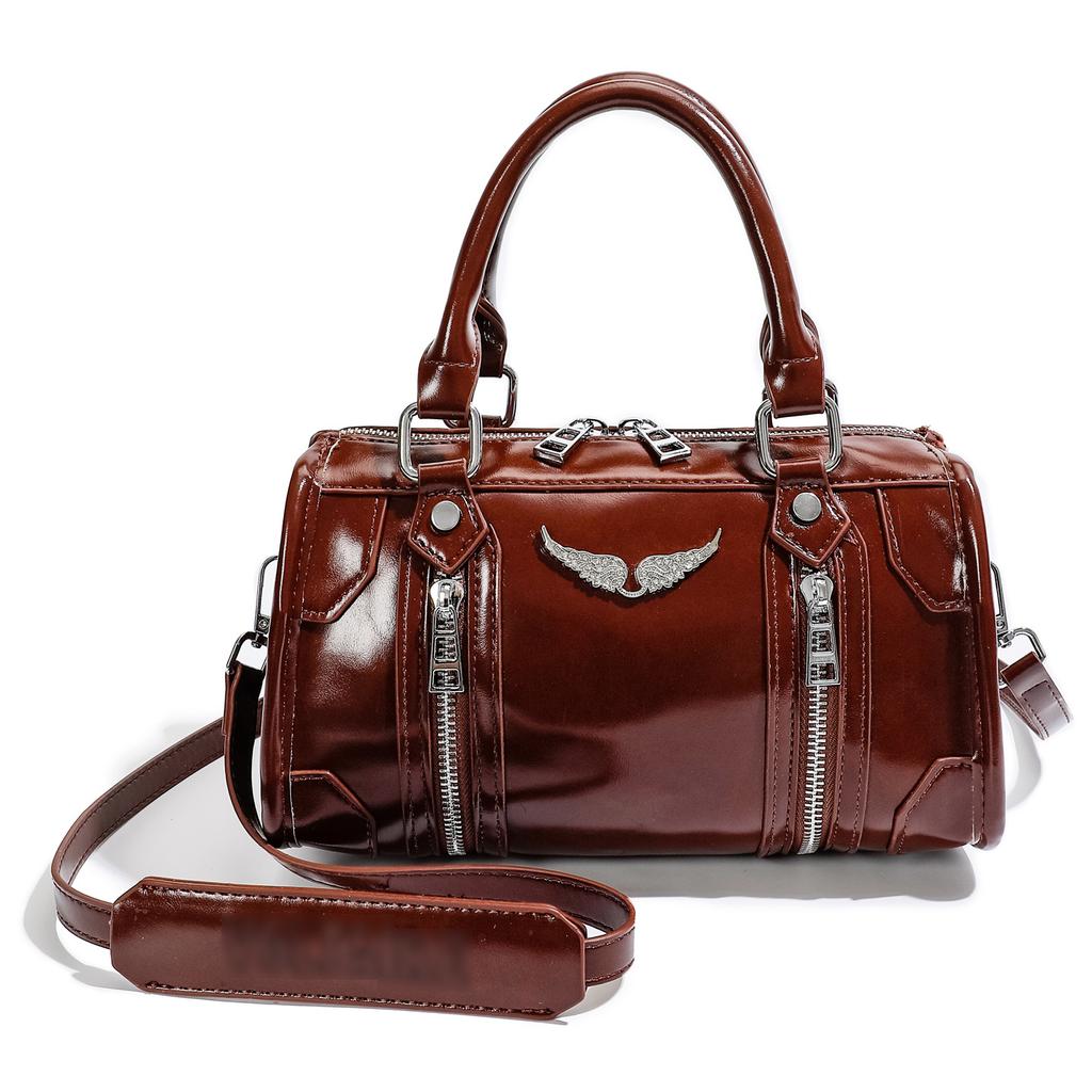New Niche Crossbody Shoulder Bag Versatile and Fashionable Women's Commuting Large Capacity Willow Nail Wing Bag