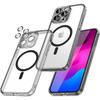 Protective Case for iPhone 15 Plus - BOOLING - Transparent - Shockproof - Ultra Slim - Magnetic Circle