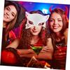 MOBUTOFU Limited Japanese Style Half Cat Fox Spirit Christmas Cosplay Face Womens Halloween Party