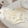 Summer Ice Silk Panties Women's Underwear Thin Section Paclitaxel Antibacterial Crotch Sexy Mid-waist Quick Dry Non-marking Breathable Panties