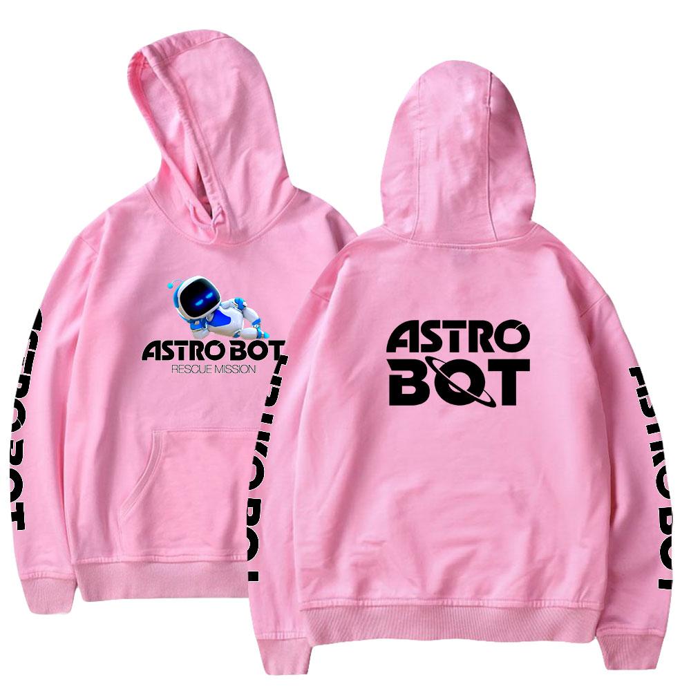 Мужские и женские толстовки с капюшоном Astro Bot Аниме-толстовки Аниме-стритвэйр Харадзюку Повседневные толстовки с капюшоном с принтом