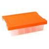 Clear Children's Toy Organizer 2 Layers Particle Holder Building Blocks Storage Box  for Kids