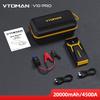 VTOMAN Power Bank 20000 мАч Пусковое устройство Портативное зарядное устройство Автомобильный бустер 4500А Автоматическое стартовое устройство Аварийный стартер автомобильного аккумулятора