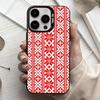 G-Украина O-Узорный Чехол для Телефона Для iPhone17,16,15,14,13,12,11 Plus,Pro Max Черный Конфетный серебристый чехол для телефона