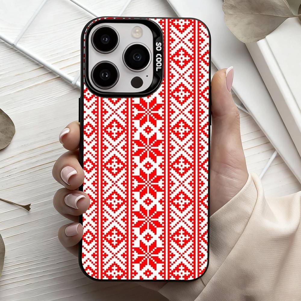 G-Украина O-Узорный Чехол для Телефона Для iPhone17,16,15,14,13,12,11 Plus,Pro Max Черный Конфетный серебристый чехол для телефона