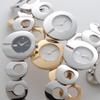 Copha O Dress Watch for Women Limited Edition Rhinestone Accent Lightweight Quartz White Dial Silver Bracelet