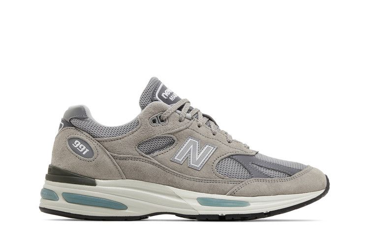 Men's Sneakers New Balance 991v2 MiUK Rock Ridge Grey Dove/Alloy/Silver