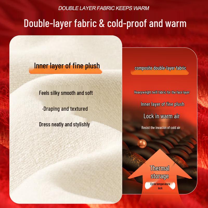 Мужские плюшевые повседневные брюки LUKKEN прямого кроя