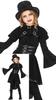 Dark Gothic Girl Costume 10-12 Years Old