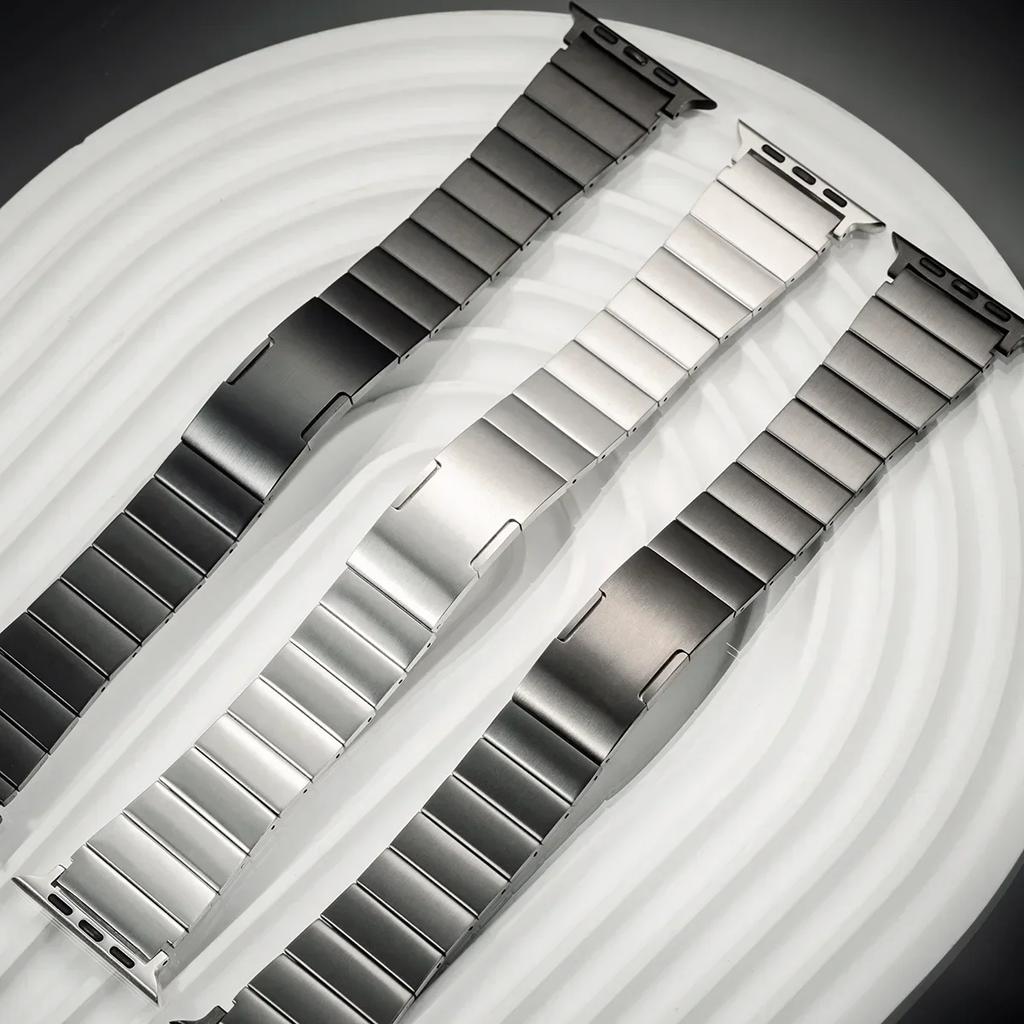 For Apple Watch Band Series 11 10 9 8 7 6 SE Ultra 3 Metal Quick Fit Stainless Steel Strap Iwatch 49mm 46mm 45 44 42mm Bracelet