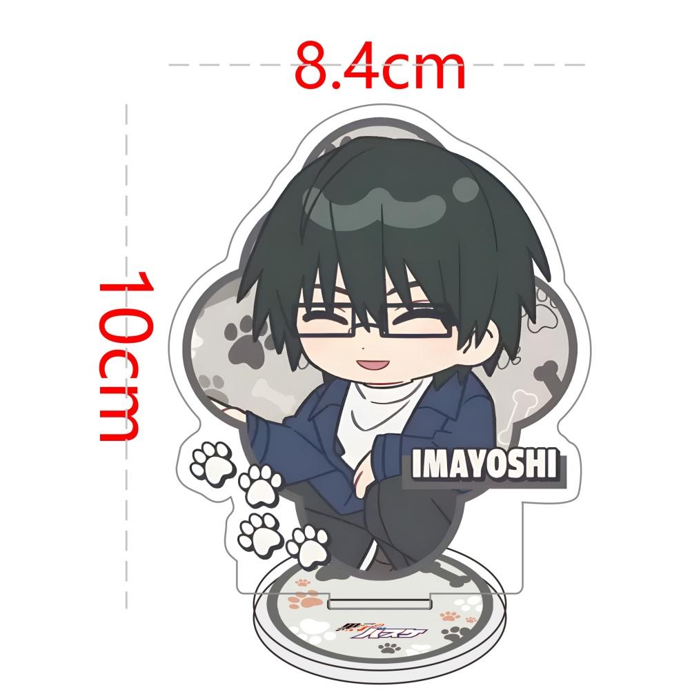 Anime Kuroko's Basketball Tetsuya, Taiga, Shintaro Midorima, Seijuro Atsushi, Kazunari Acrylic Stand Figure Model Plate Keychain