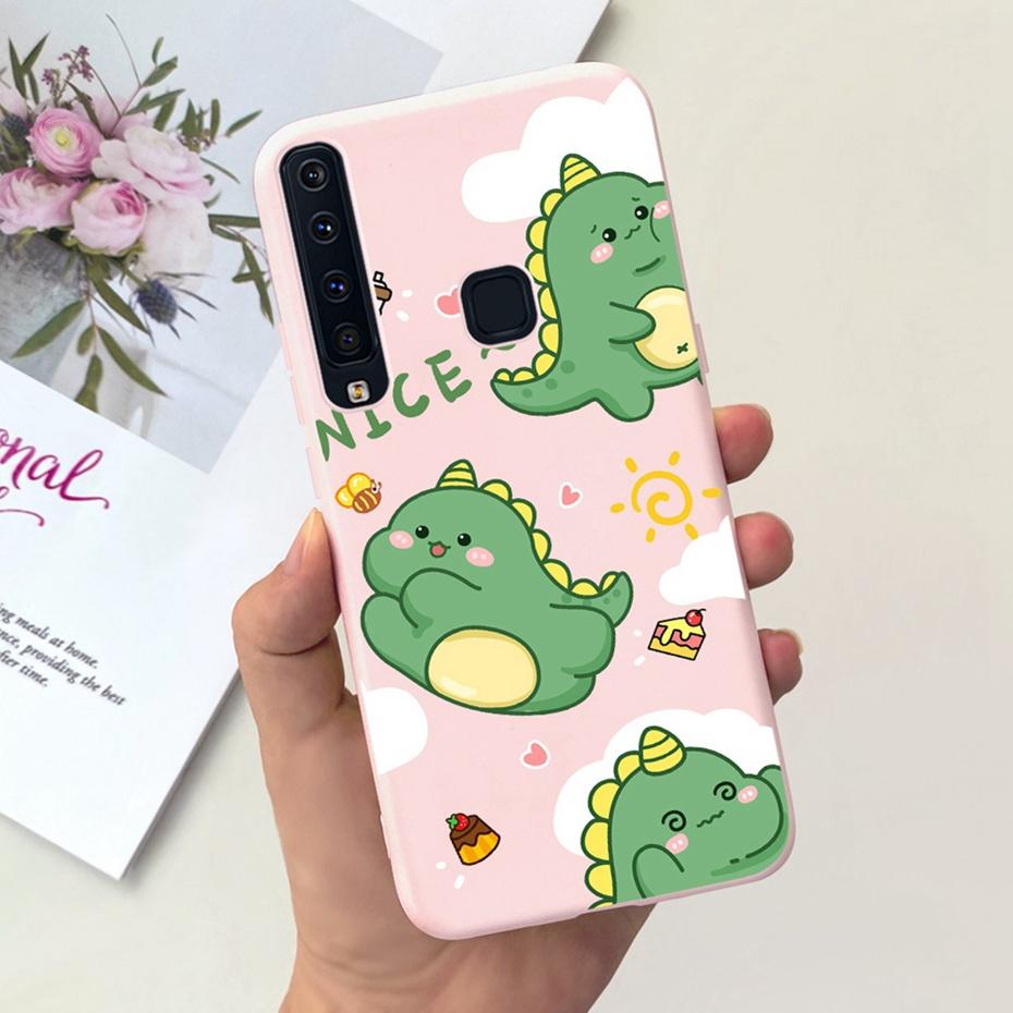 Case For Samsung Galaxy A9 (2018) Cute Cartoon Candy Color Soft Silicon Phone Cases For Samsung A9 2018 SM-A920F A9200 Bumper